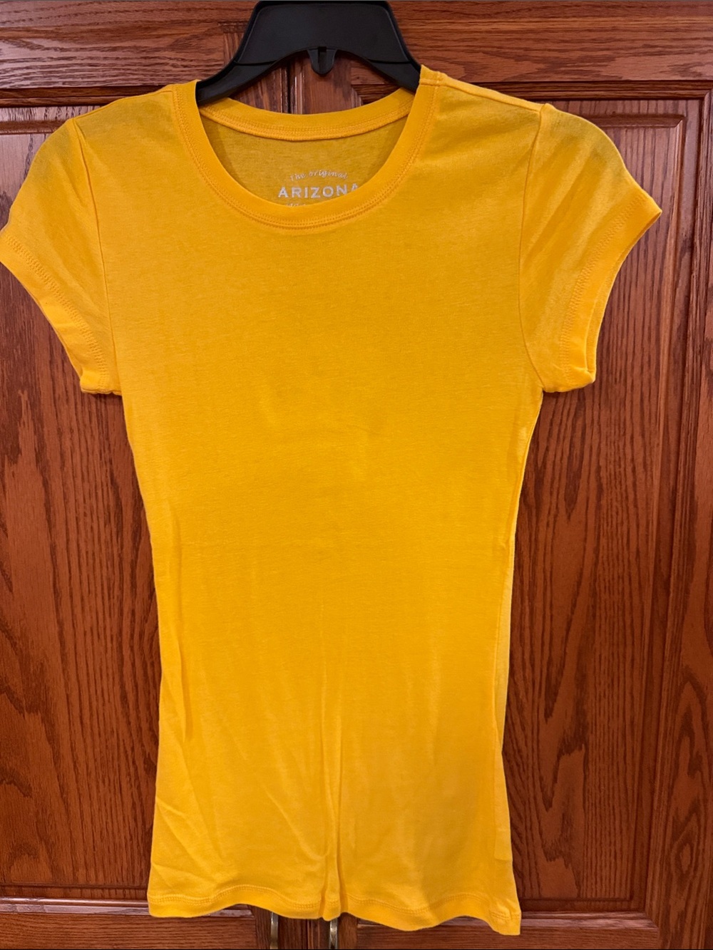 Arizona Jean Company Bright Yellow Short Sleeve Crewneck Tee *NWOT
